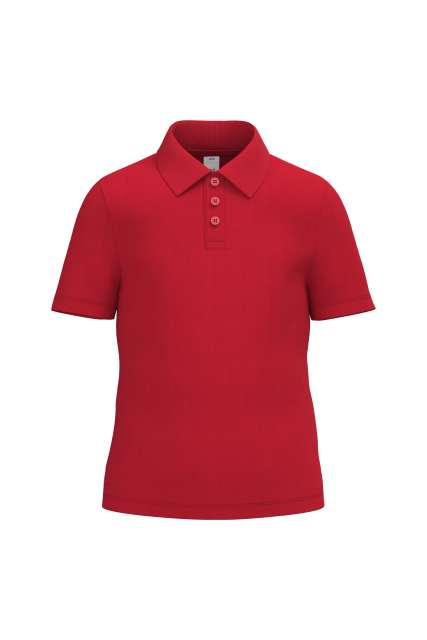 KIDS' PIQUE POLO SHIRT