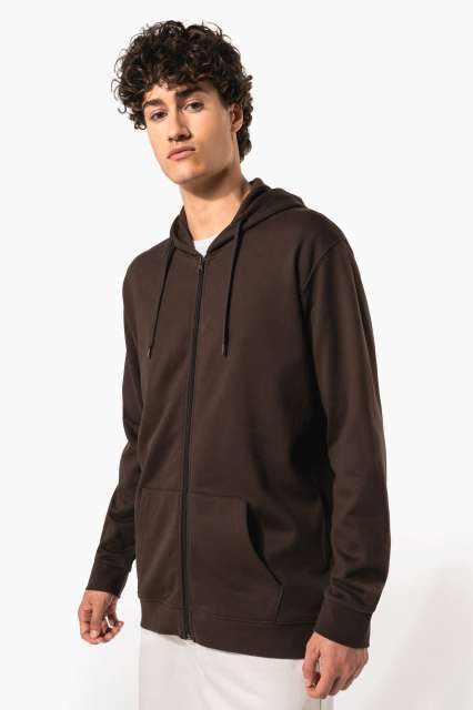 FULL ZIP HOODED SWEATSHIRT