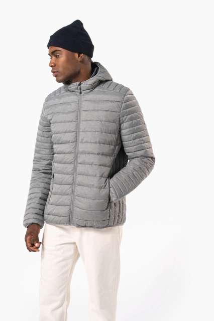 MEN'S LIGHTWEIGHT HOODED PADDED JACKET