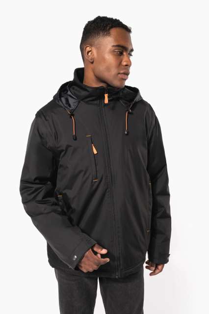 SCORE - DETACHABLE-SLEEVED BLOUSON JACKET