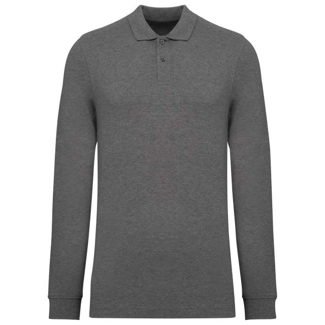 MEN’S ORGANIC 180 PIQUÉ POLO SHIRT LONG SLEEVES