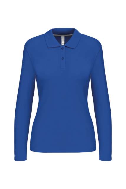 LADIES' LONG-SLEEVED POLO SHIRT
