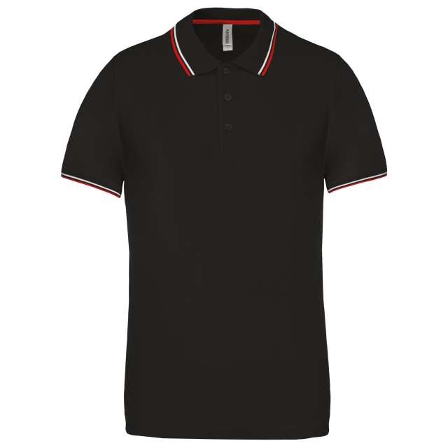 HERREN PIQUÉ POLOSHIRT KURZARM