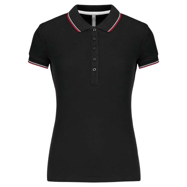 DAMEN PIQUÉ POLOSHIRT KURZARM