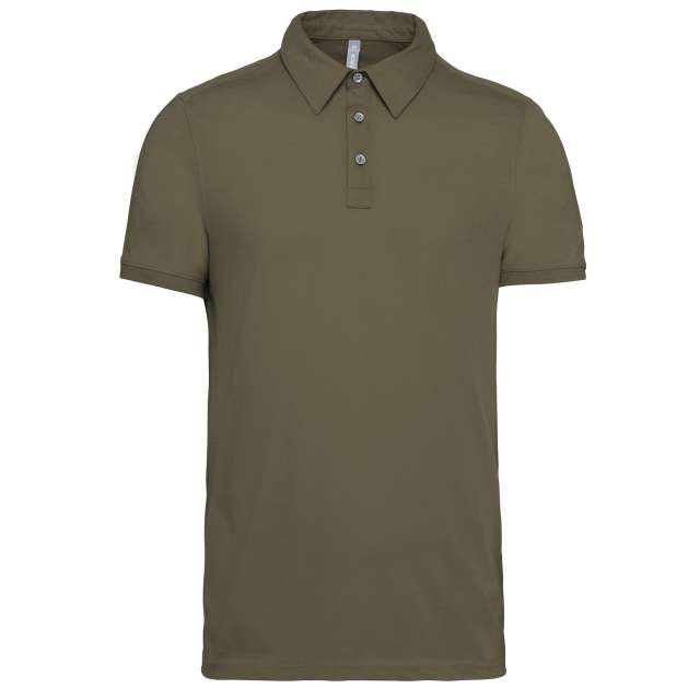 MEN'S SHORT SLEEVED JERSEY POLO SHIRT