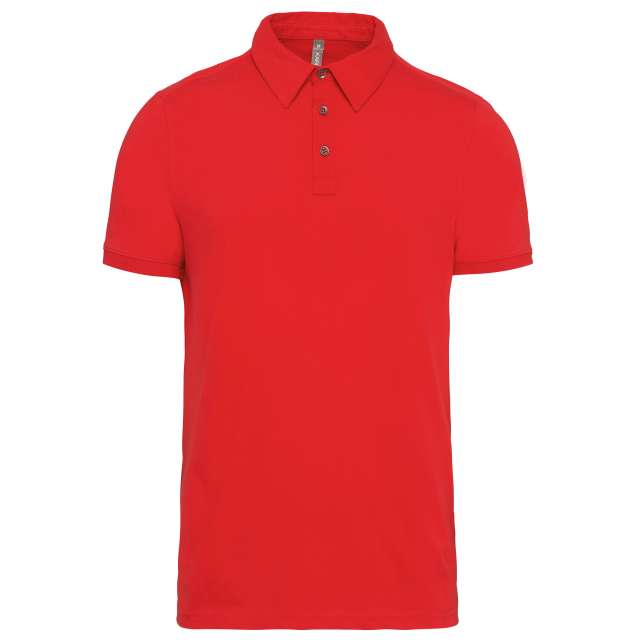 MEN'S SHORT SLEEVED JERSEY POLO SHIRT