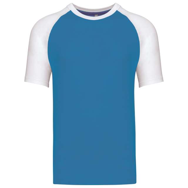 BASEBALL - SHORT-SLEEVED TWO-TONE T-SHIRT