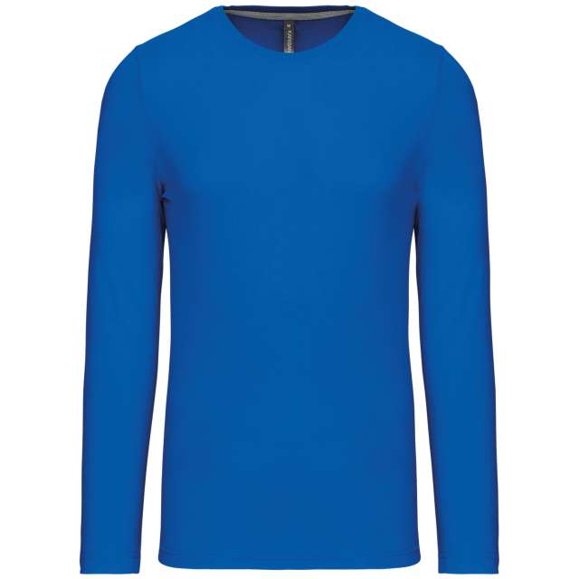 MEN'S LONG-SLEEVED CREW NECK T-SHIRT