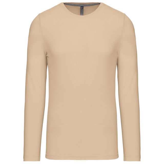 MEN'S LONG-SLEEVED CREW NECK T-SHIRT