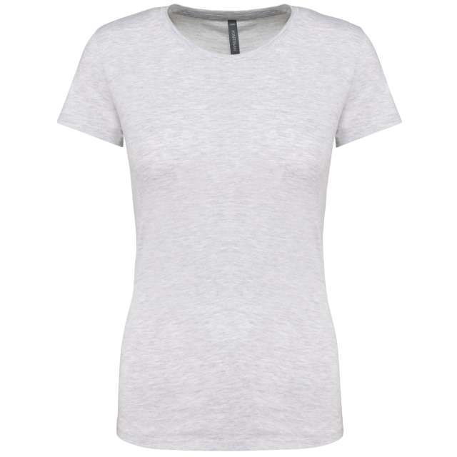 LADIES' SHORT SLEEVE CREW NECK T-SHIRT