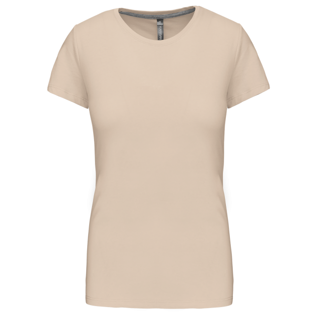 LADIES' SHORT SLEEVE CREW NECK T-SHIRT