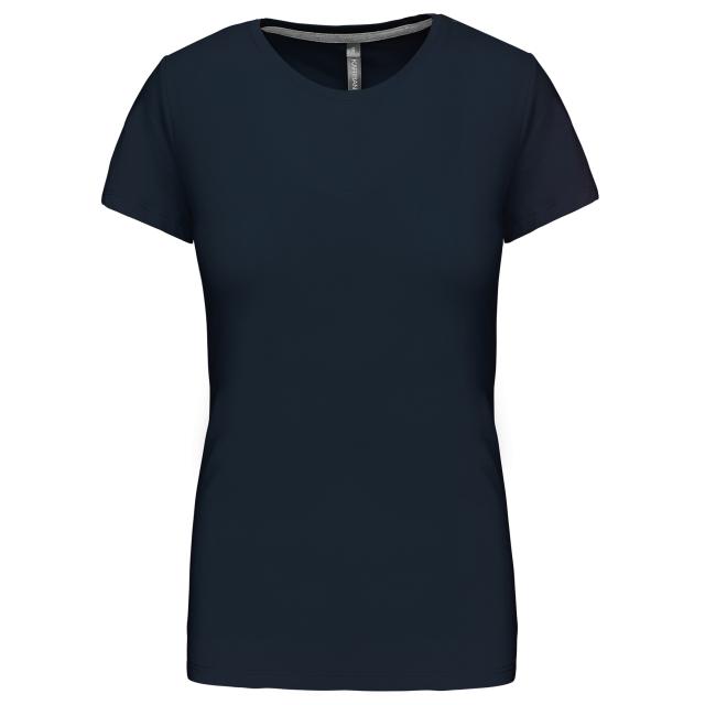 LADIES' SHORT SLEEVE CREW NECK T-SHIRT