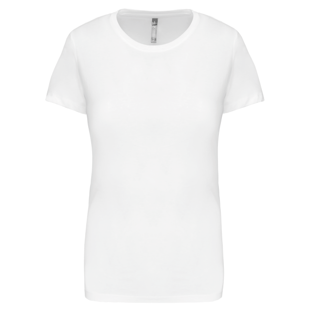 LADIES' SHORT SLEEVE CREW NECK T-SHIRT