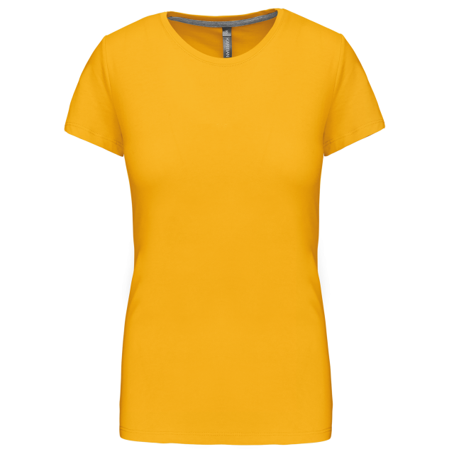 LADIES' SHORT SLEEVE CREW NECK T-SHIRT