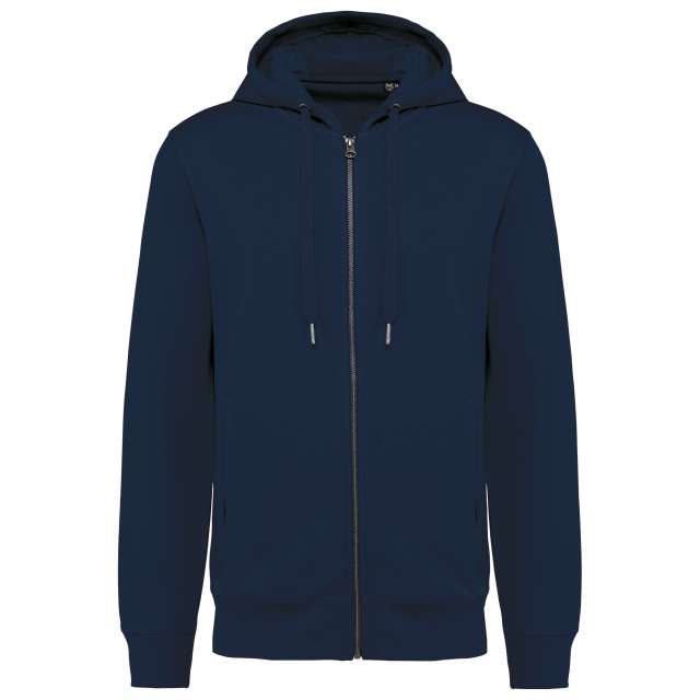 UNISEX ECO-FRIENDLY FRENCH TERRY ZIPPED HOODED SWEATSHIRT
