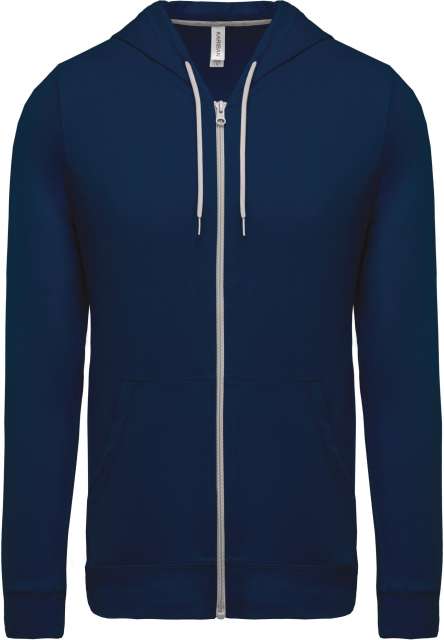 LIGHTWEIGHT COTTON HOODED SWEATSHIRT