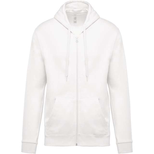 FULL ZIP HOODED SWEATSHIRT