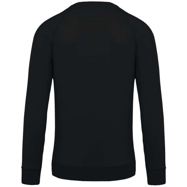 HERREN SWEATSHIRT BIO-BAUMWOLLE RUNDHALSAUSSCHNITT RAGLANÄRMEL