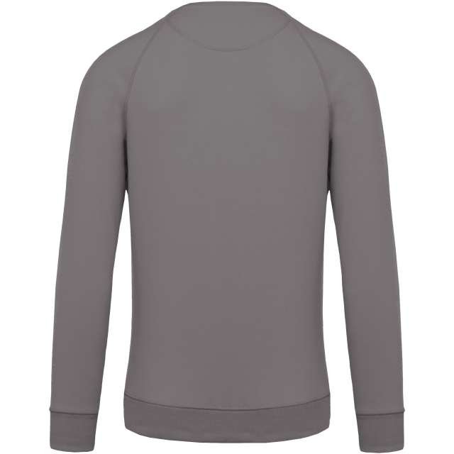 HERREN SWEATSHIRT BIO-BAUMWOLLE RUNDHALSAUSSCHNITT RAGLANÄRMEL