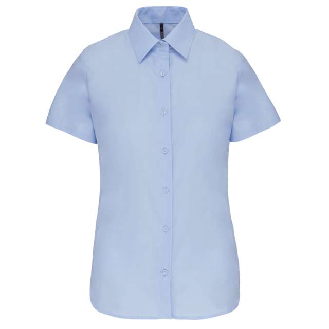 LADIES' SHORT-SLEEVED OXFORD SHIRT