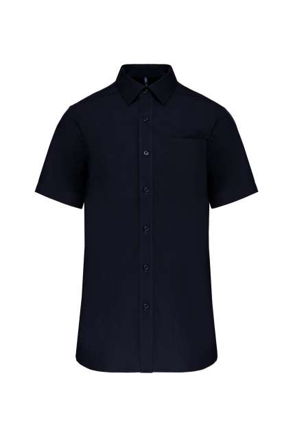 MEN'S SHORT-SLEEVED COTTON POPLIN SHIRT