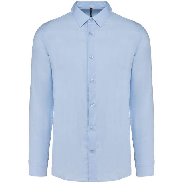 MEN LONG-SLEEVED EASY CARE SHIRT WITHOUT POCKET
