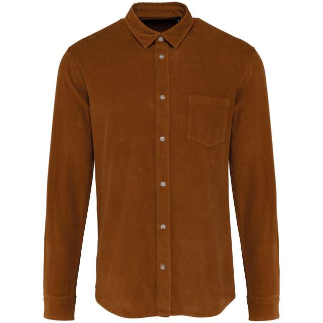 MEN'S LONG-SLEEVED CORDUROY SHIRT