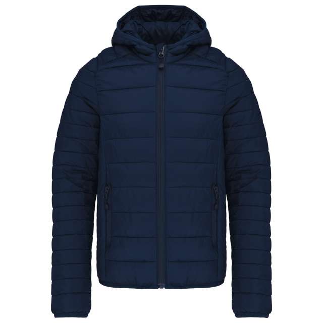KIDS' LIGHTWEIGHT HOODED PADDED JACKET