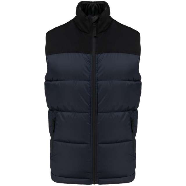 UNISEX BI-TONE PADDED BODYWARMER