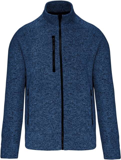 MEN'S FULL ZIP HEATHER JACKET