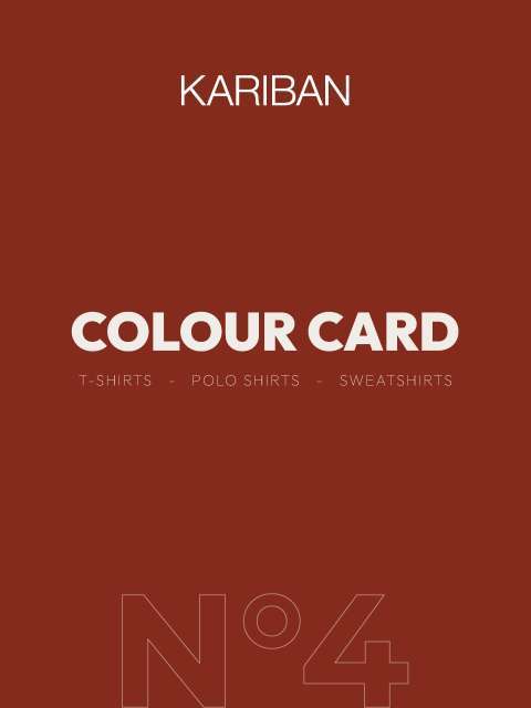 KARIBAN COLOR CARD 2026