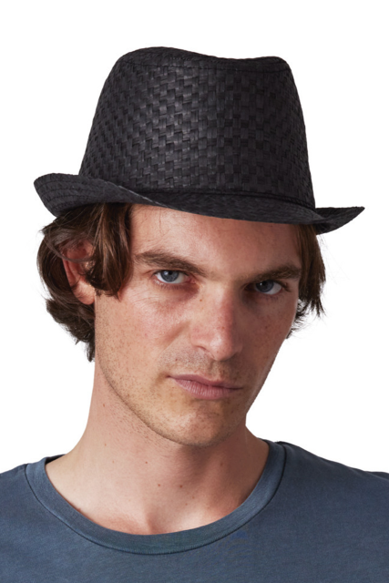 RETRO PANAMA - STYLE STRAW HAT