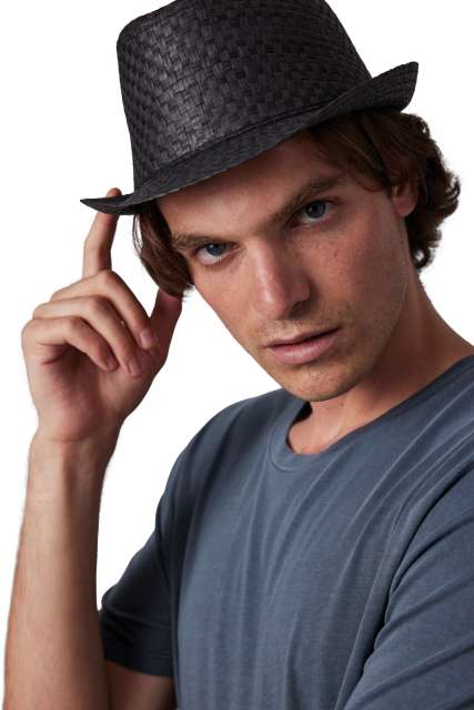 RETRO PANAMA - STYLE STRAW HAT