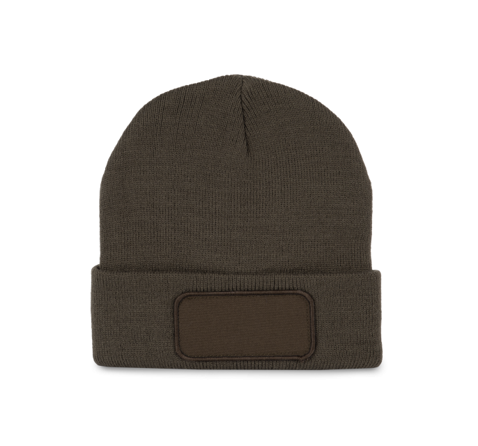 BEANIE WITH PATCH