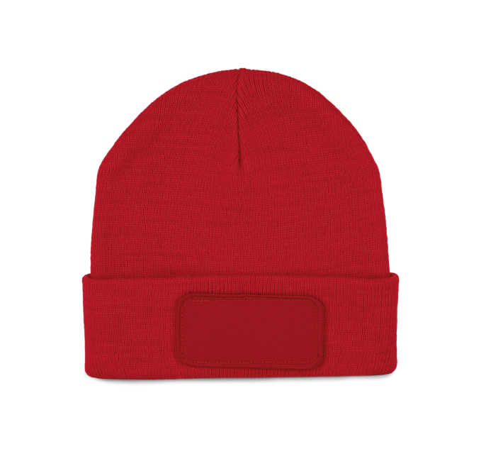 BEANIE WITH PATCH