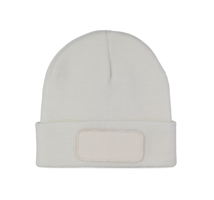 BEANIE WITH PATCH