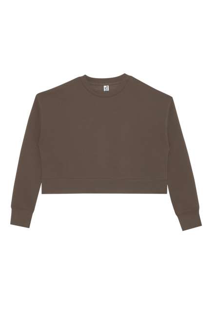 WOMENS RELAXED CROP CREWNECK