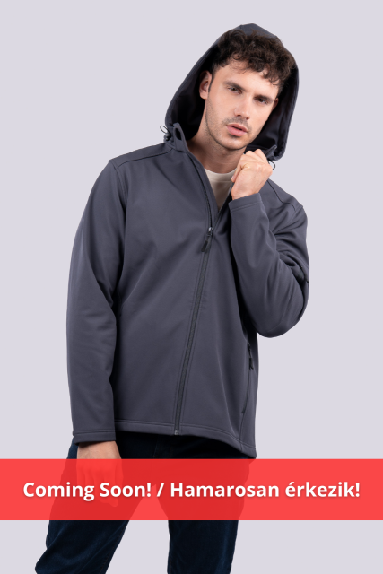 MEN’S 3-LAYER DETACHABLE HOODED SOFTSHELL JACKET