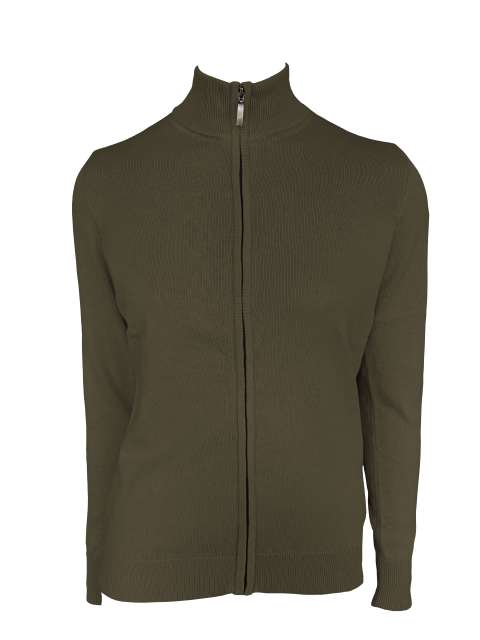 WOMEN’S FULL ZIP CARDIGAN FINE GAUGE COTTON