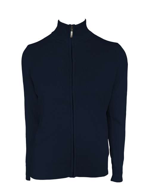 WOMEN’S FULL ZIP CARDIGAN FINE GAUGE COTTON