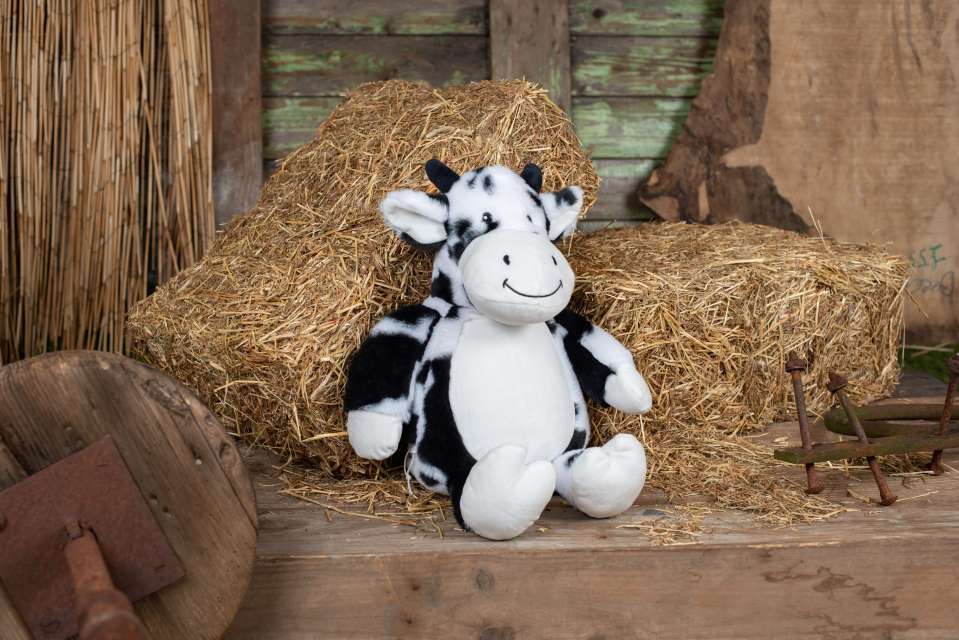 ZIPPIE BLACK AND WHITE COW