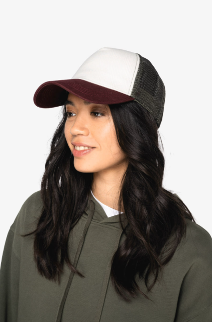 ECO-FRIENDLY UNISEX TRUCKER CAP 5 PANELS