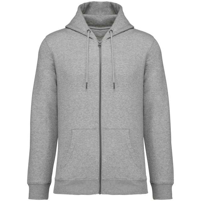 UMWELTFREUNDLICHES UNISEX KAPUZENSWEATSHIRT MIT REIßVERSCHLUSS