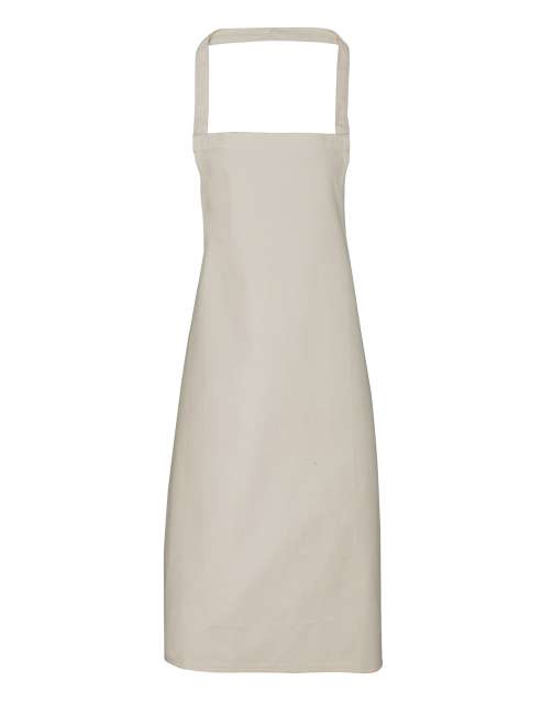 100% ORGANIC COTTON BIB APRON