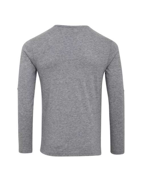 HENLEY-T-SHIRT MIT ROLL-BACK ÄRMEL FÜR HERREN