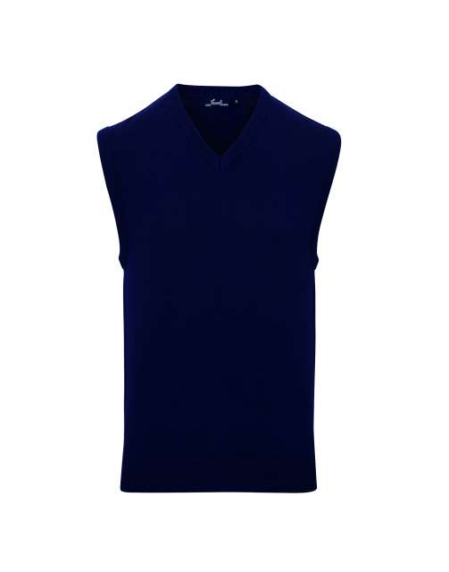 MEN'S V-NECK SLEEVELESS SWEATER