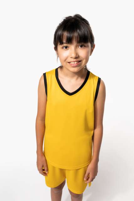 KIDS' BASKETBALL JERSEY