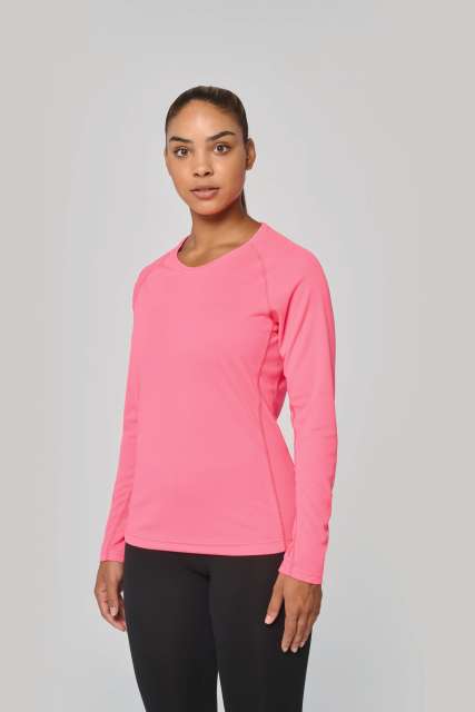 LADIES' LONG-SLEEVED SPORTS T-SHIRT