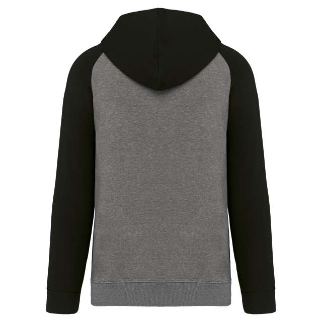 ADULT TWO-TONE HOODED SWEATSHIRT