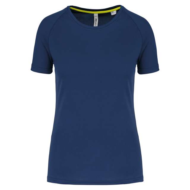 LADIES' RECYCLED ROUND NECK SPORTS T-SHIRT